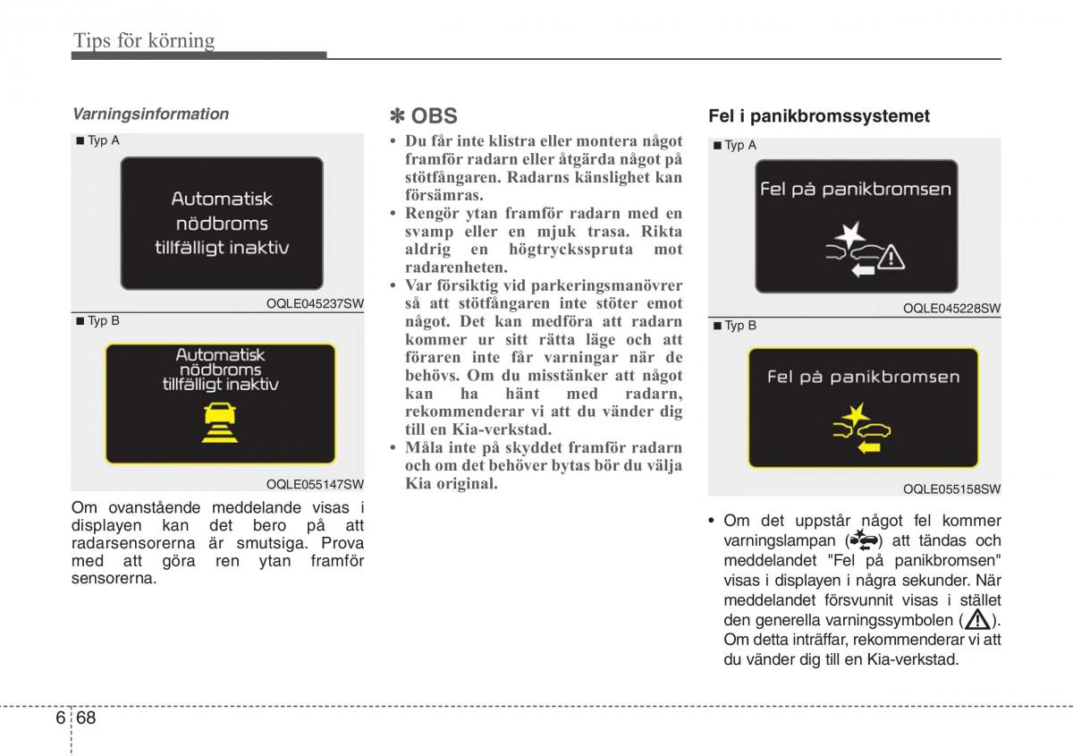 KIA Sportage IV instruktionsbok / page 480