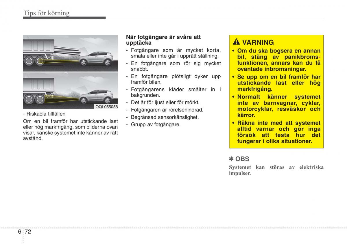 KIA Sportage IV instruktionsbok / page 484