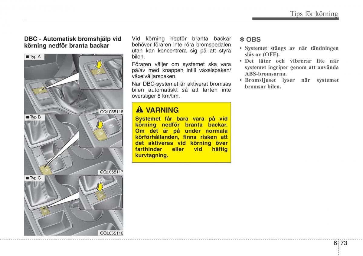 KIA Sportage IV instruktionsbok / page 485