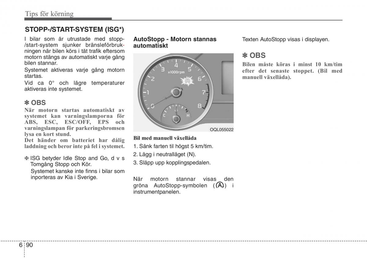 KIA Sportage IV instruktionsbok / page 502