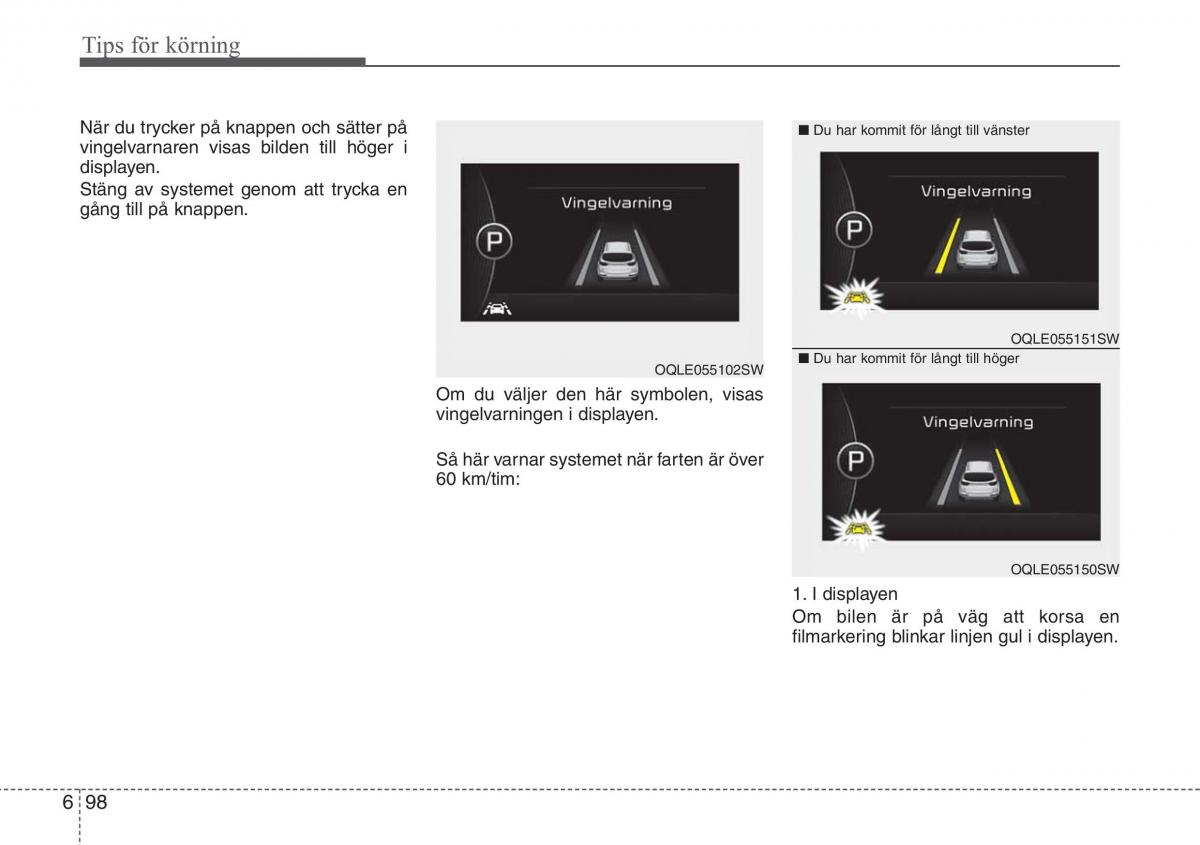 KIA Sportage IV instruktionsbok / page 510