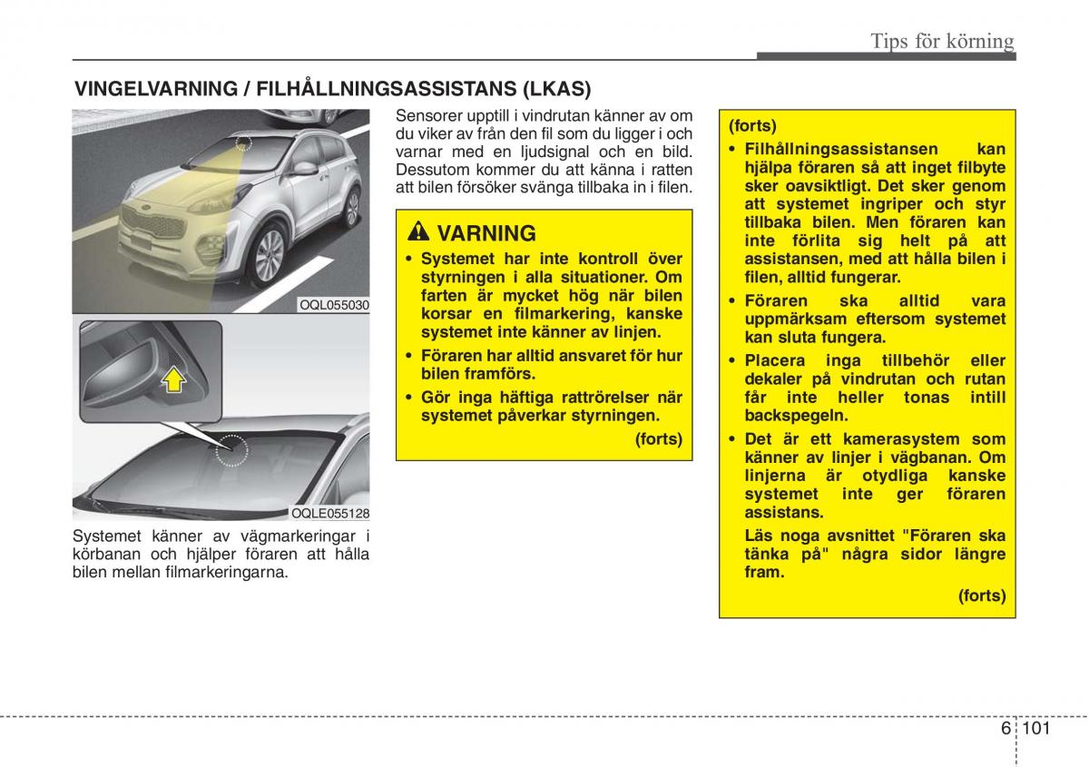 KIA Sportage IV instruktionsbok / page 513