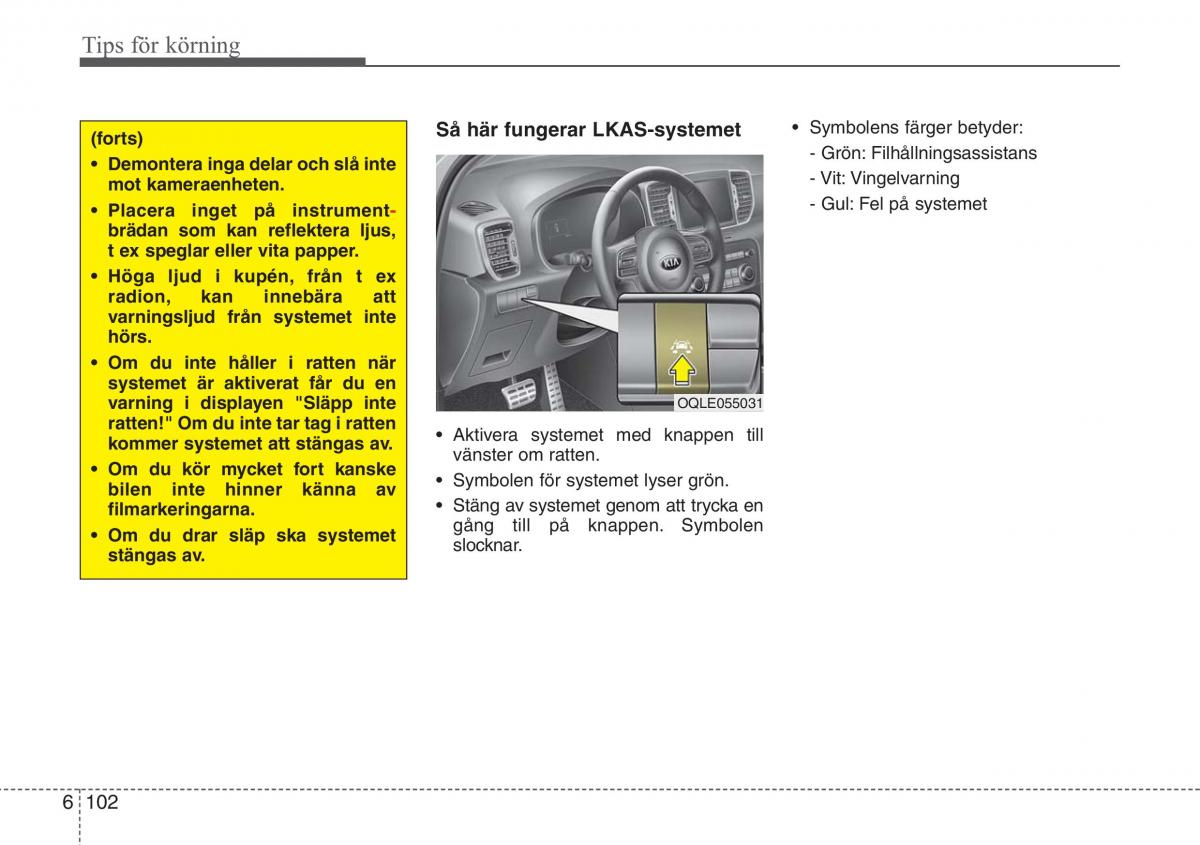 KIA Sportage IV instruktionsbok / page 514