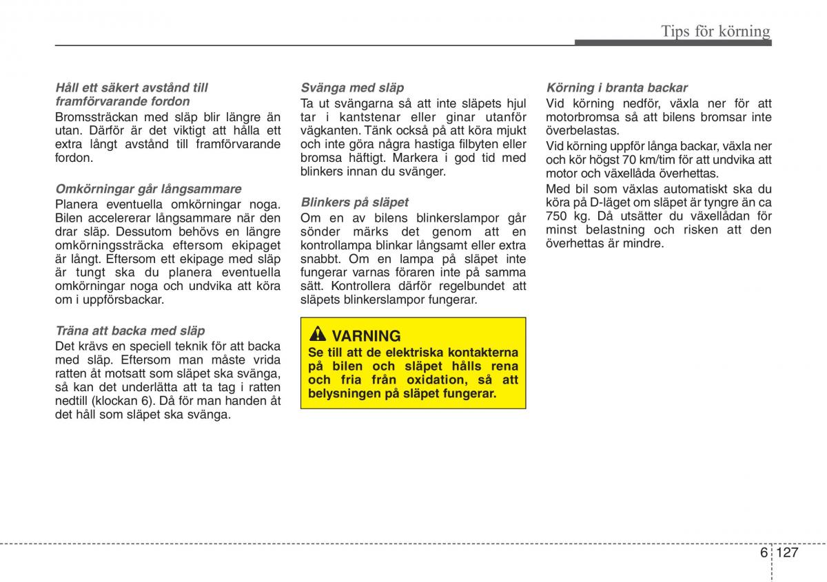 KIA Sportage IV instruktionsbok / page 539