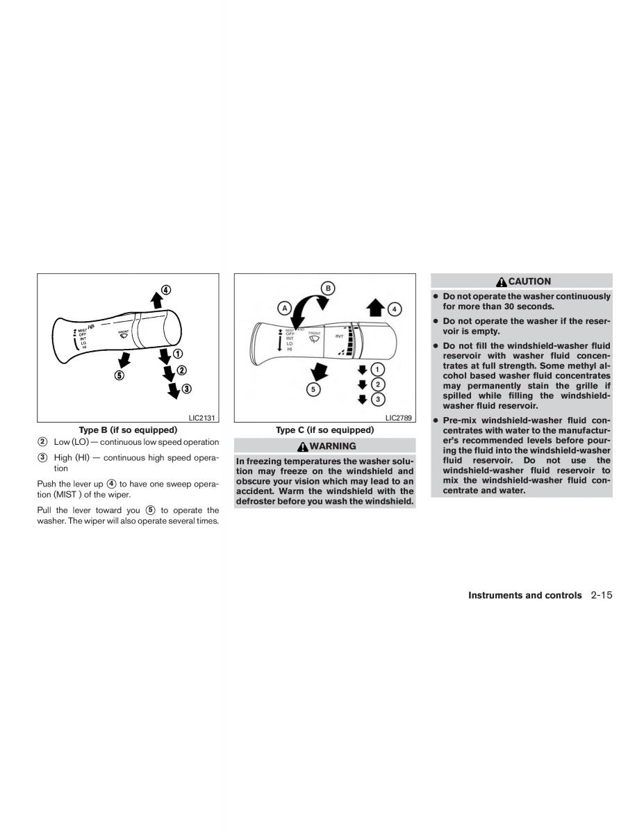 Nissan Micra K13 FL owners manual / page 88