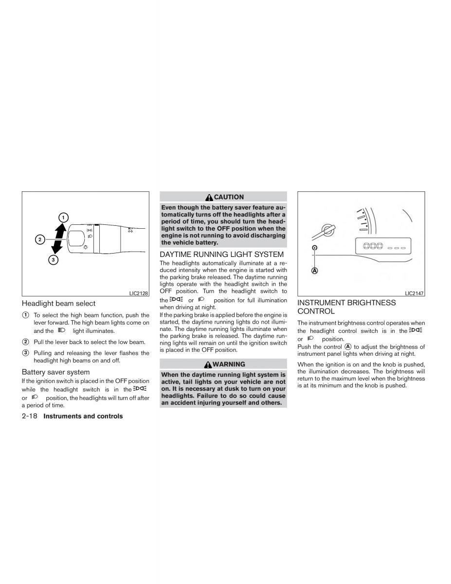 Nissan Micra K13 FL owners manual / page 91