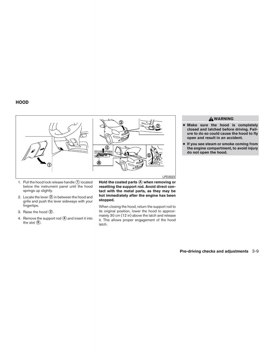 Nissan Micra K13 FL owners manual / page 110