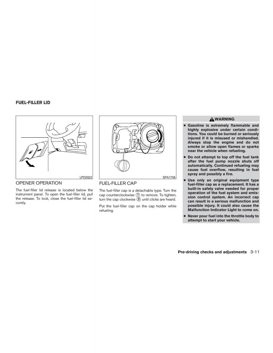 Nissan Micra K13 FL owners manual / page 112