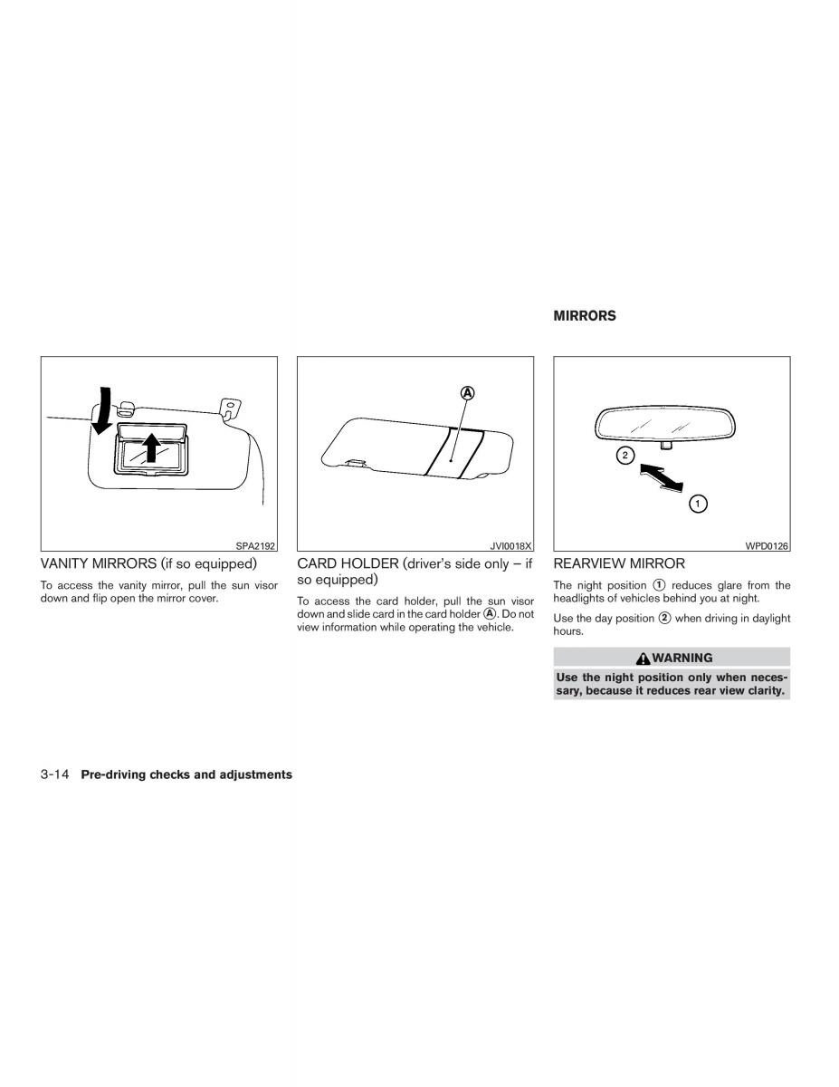 Nissan Micra K13 FL owners manual / page 115