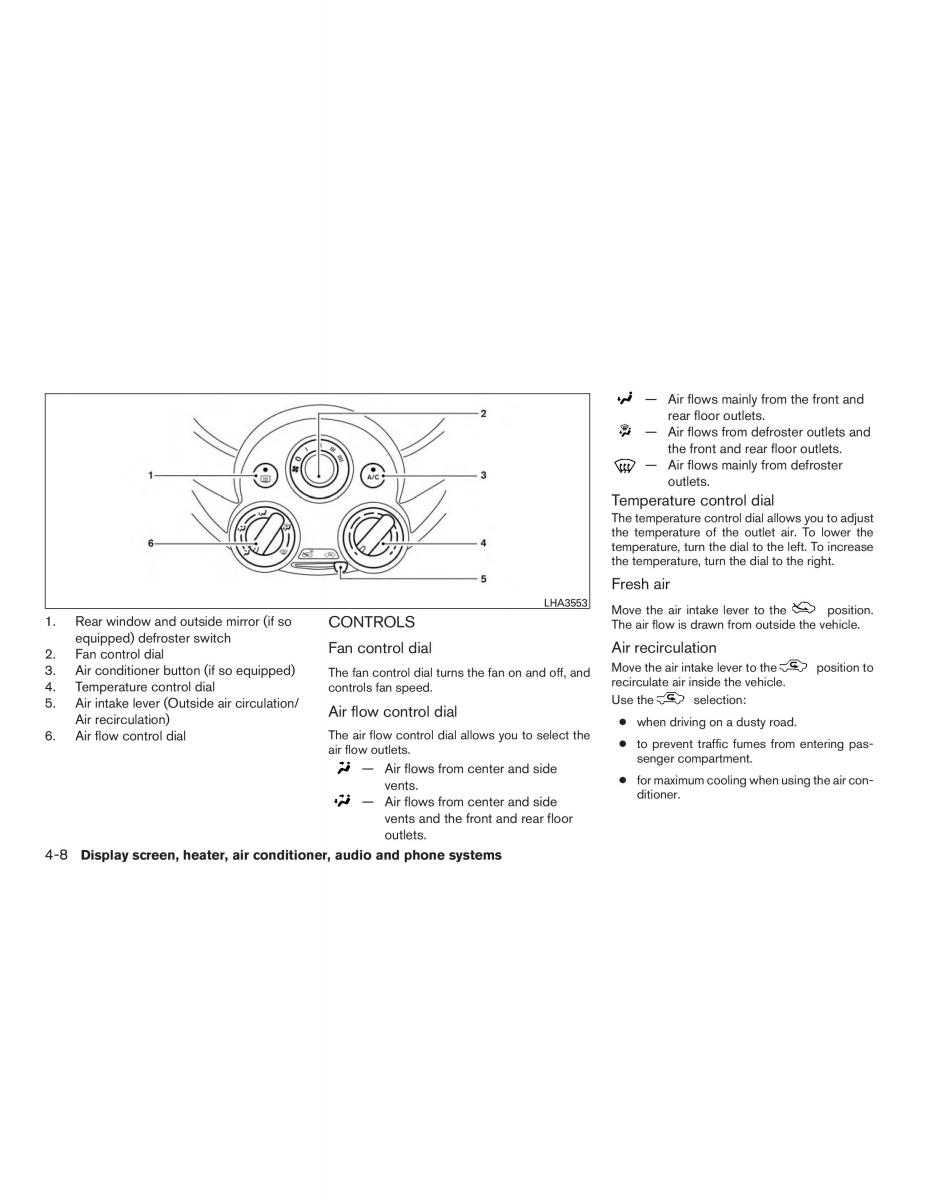 Nissan Micra K13 FL owners manual / page 125