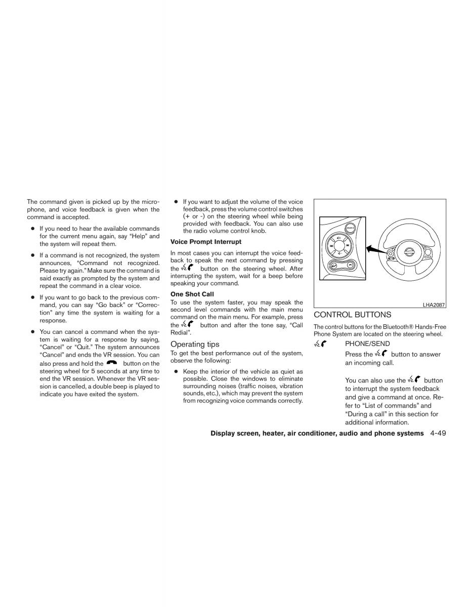 Nissan Micra K13 FL owners manual / page 166