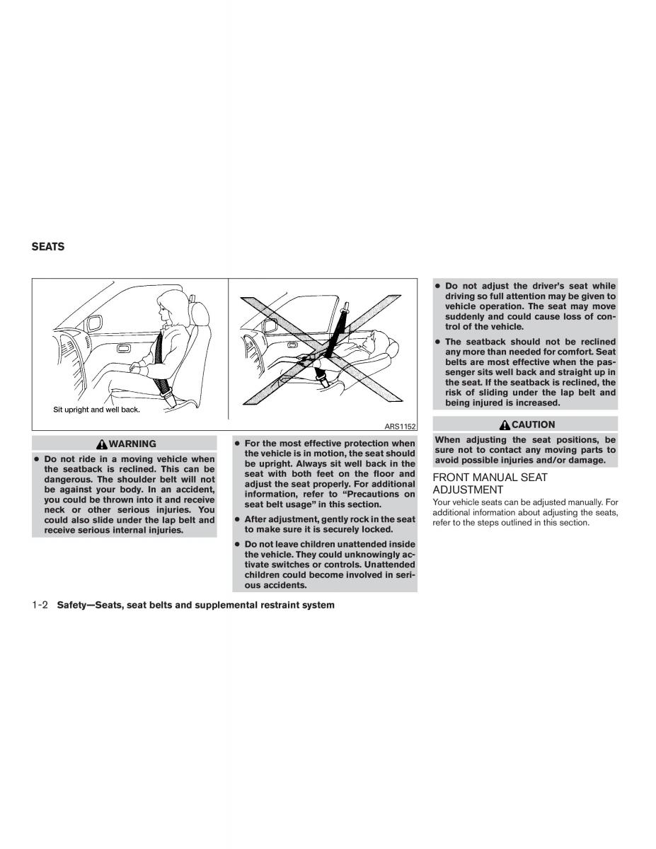 Nissan Micra K13 FL owners manual / page 19