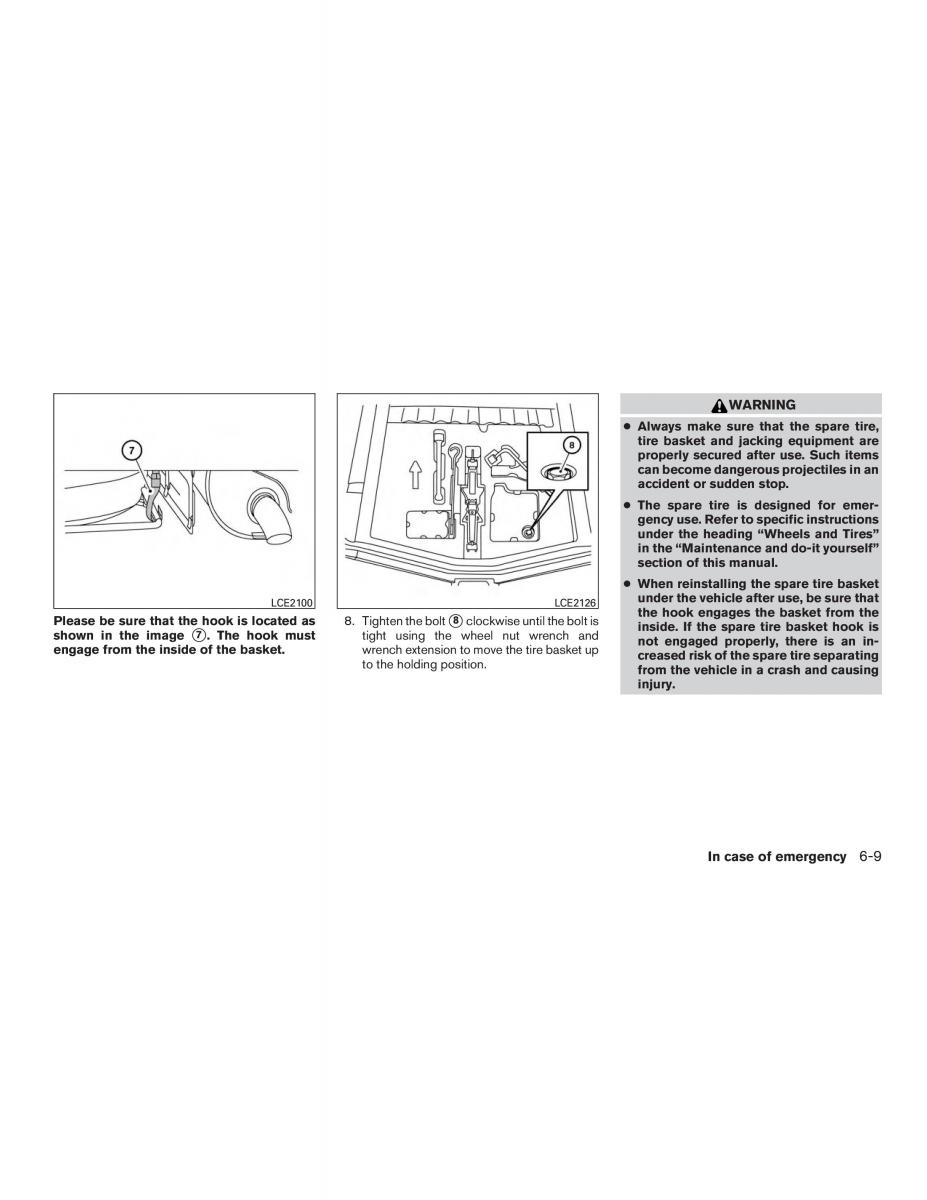 Nissan Micra K13 FL owners manual / page 208