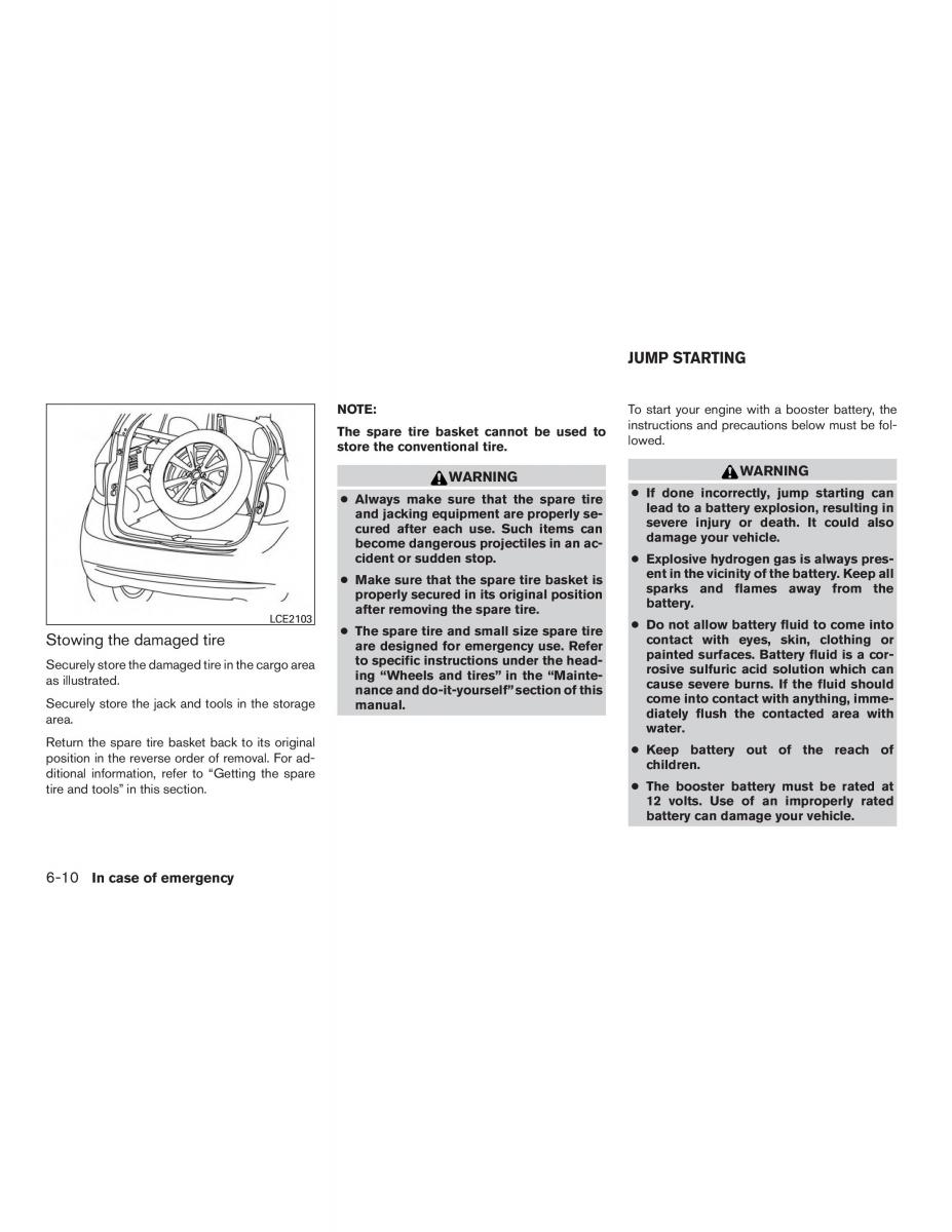 Nissan Micra K13 FL owners manual / page 209