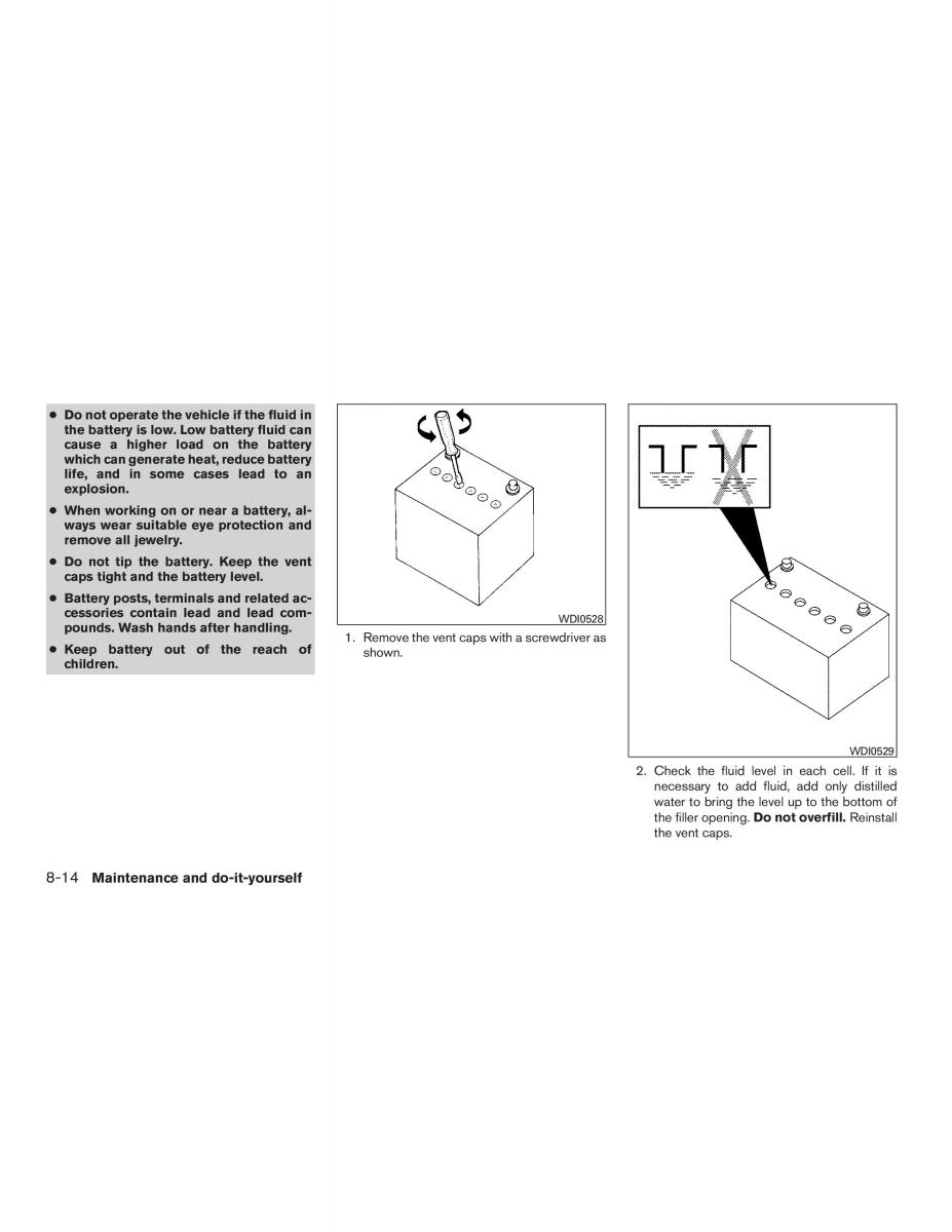 Nissan Micra K13 FL owners manual / page 235