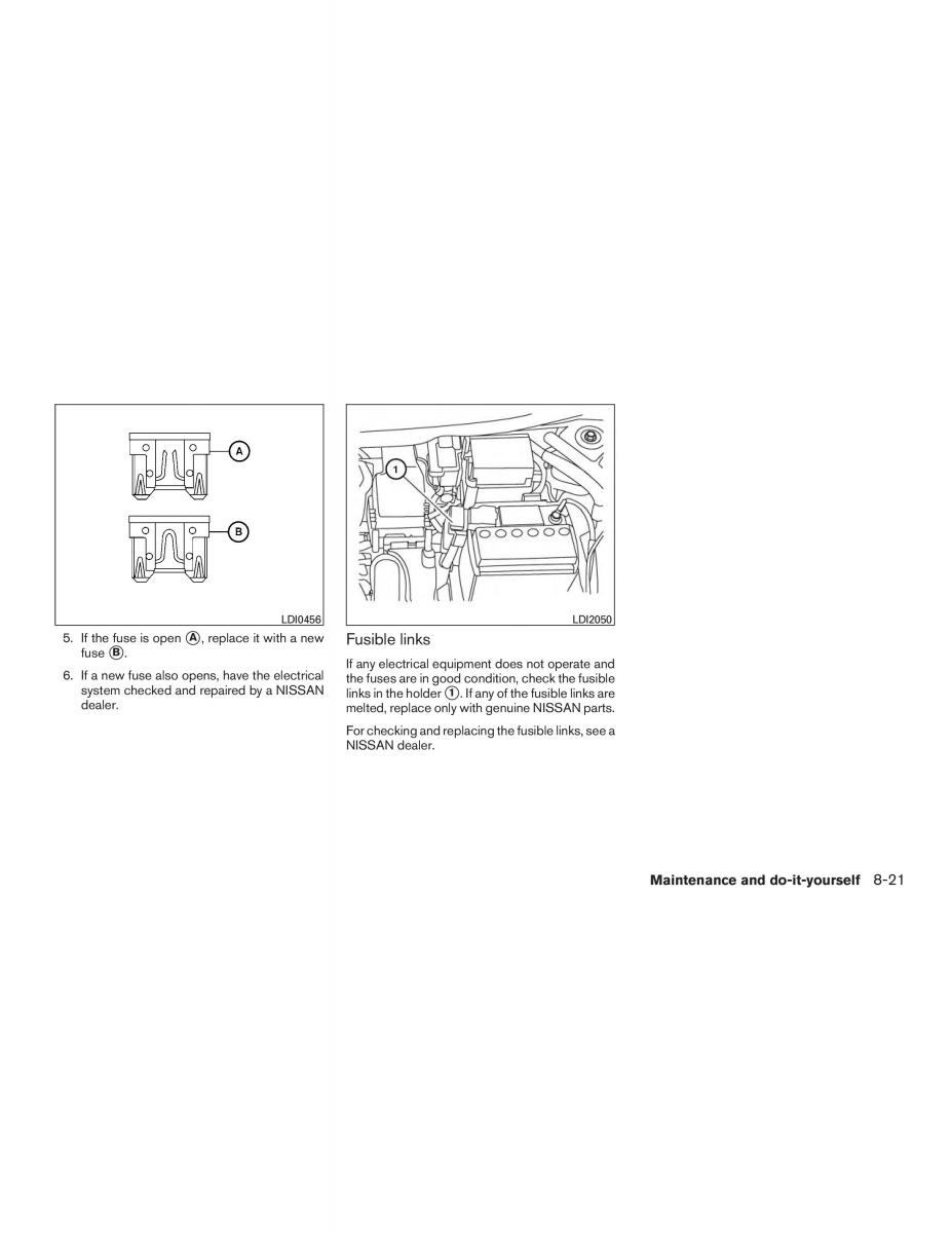 Nissan Micra K13 FL owners manual / page 242