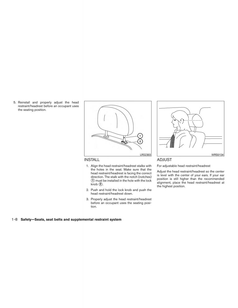 Nissan Micra K13 FL owners manual / page 25