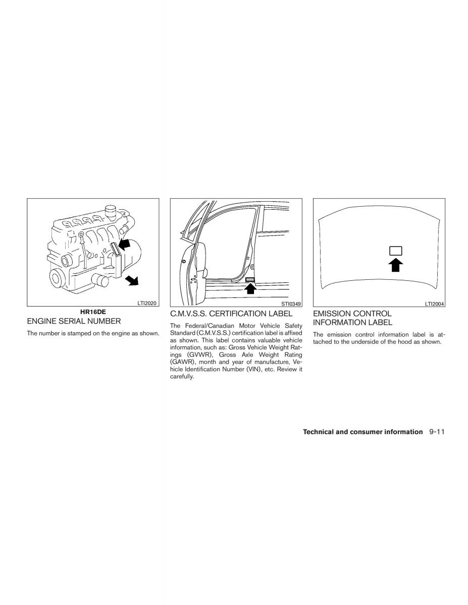 Nissan Micra K13 FL owners manual / page 276