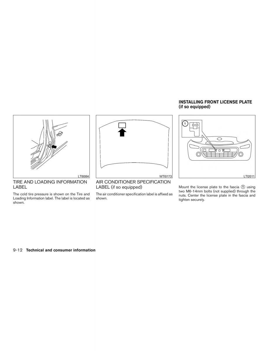 Nissan Micra K13 FL owners manual / page 277