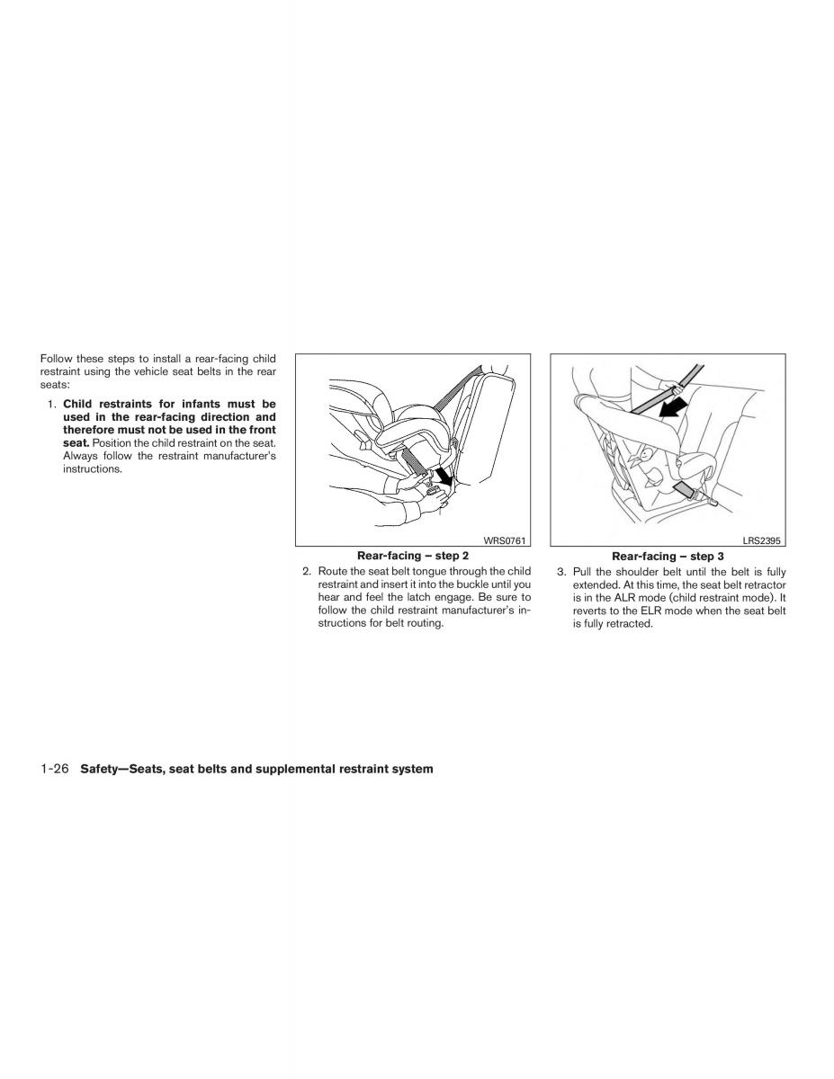 Nissan Micra K13 FL owners manual / page 43