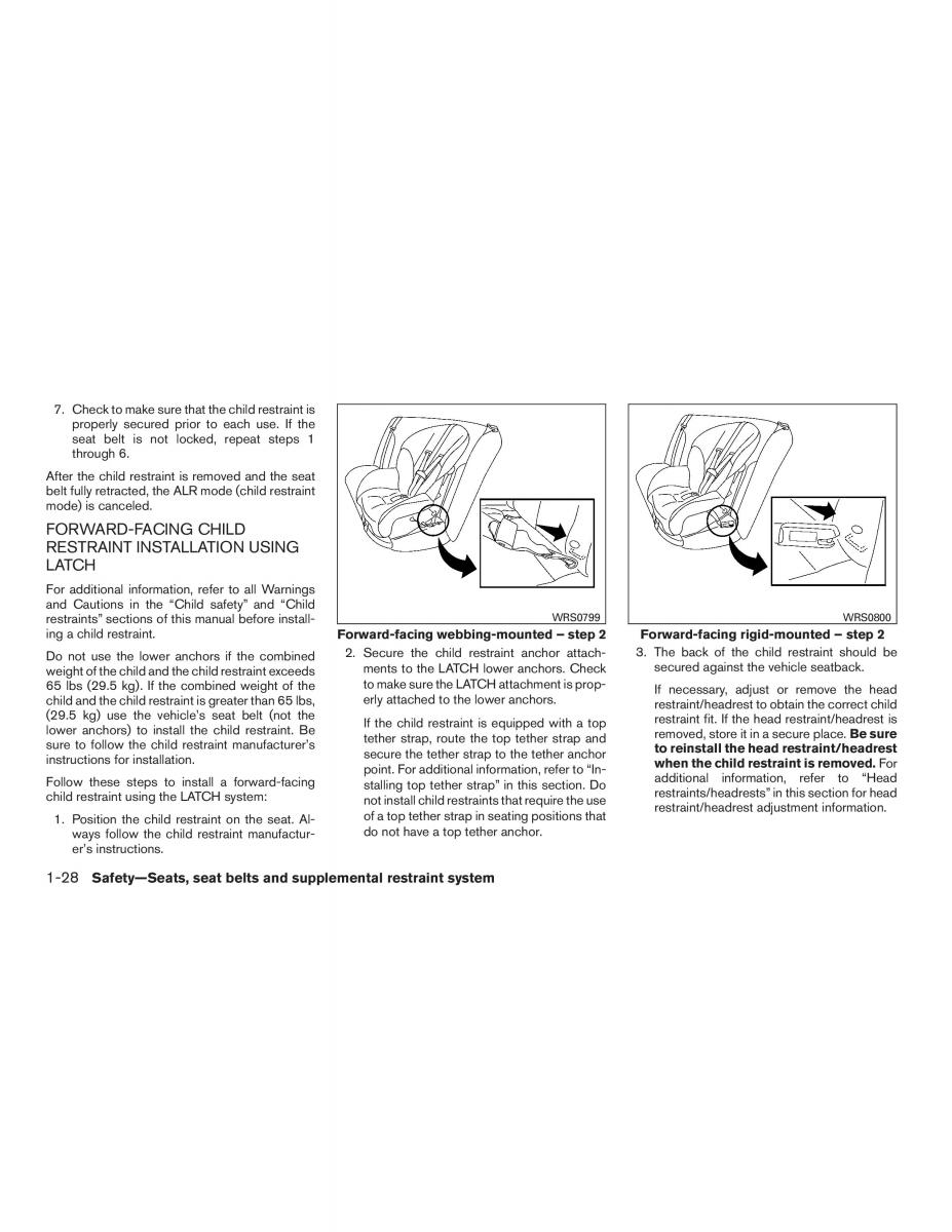 Nissan Micra K13 FL owners manual / page 45