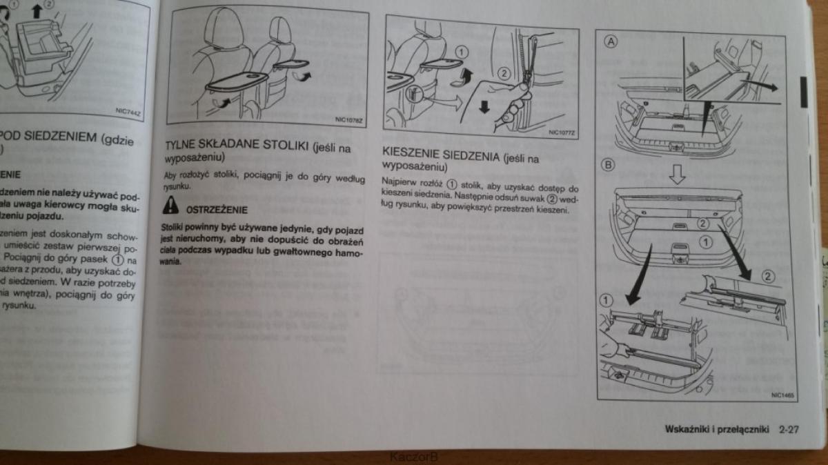 Nissan Note I 1 E11 instrukcja obslugi / page 65