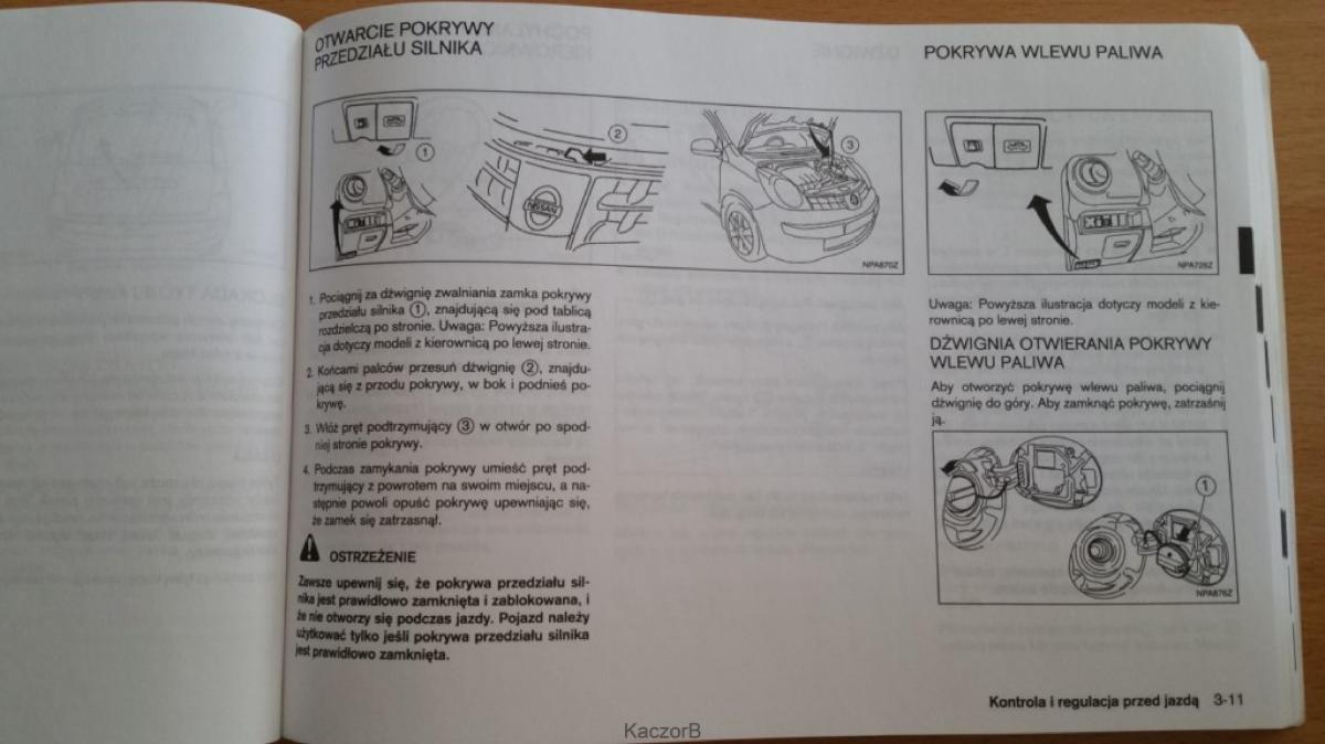 Nissan Note I 1 E11 instrukcja obslugi / page 80