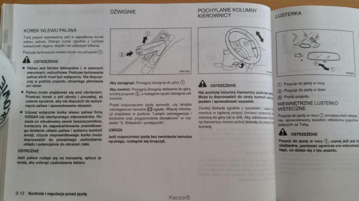 Nissan Note I 1 E11 instrukcja obslugi / page 81