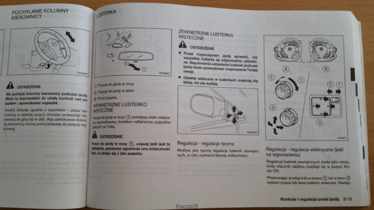 Nissan Note I 1 E11 instrukcja obslugi / page 82