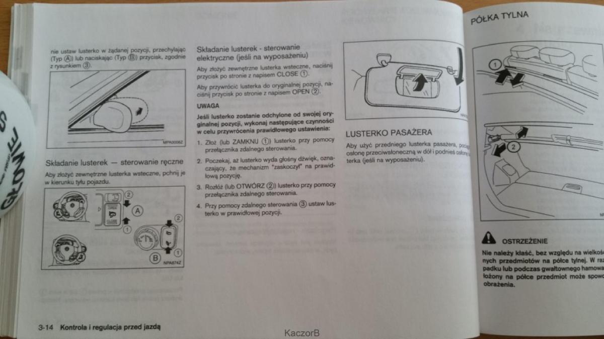 Nissan Note I 1 E11 instrukcja obslugi / page 83