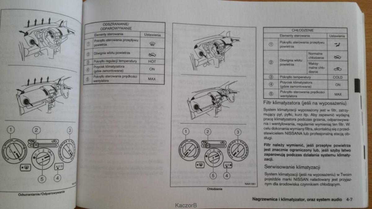 Nissan Note I 1 E11 instrukcja obslugi / page 91