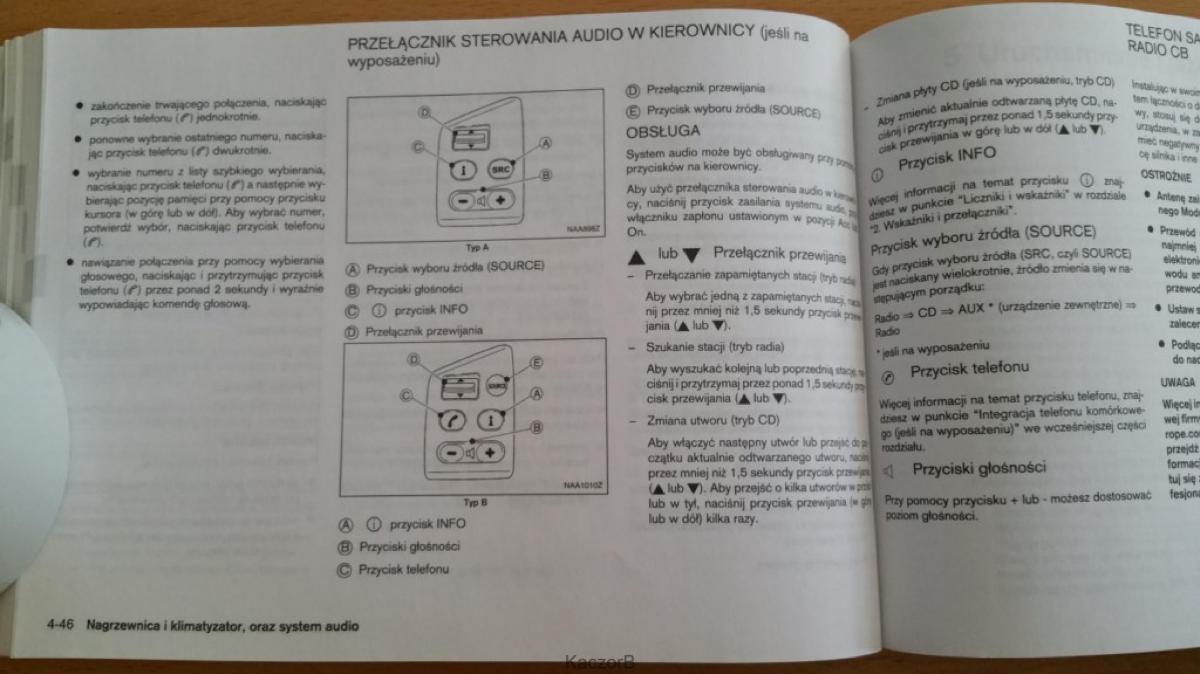 Nissan Note I 1 E11 instrukcja obslugi / page 130