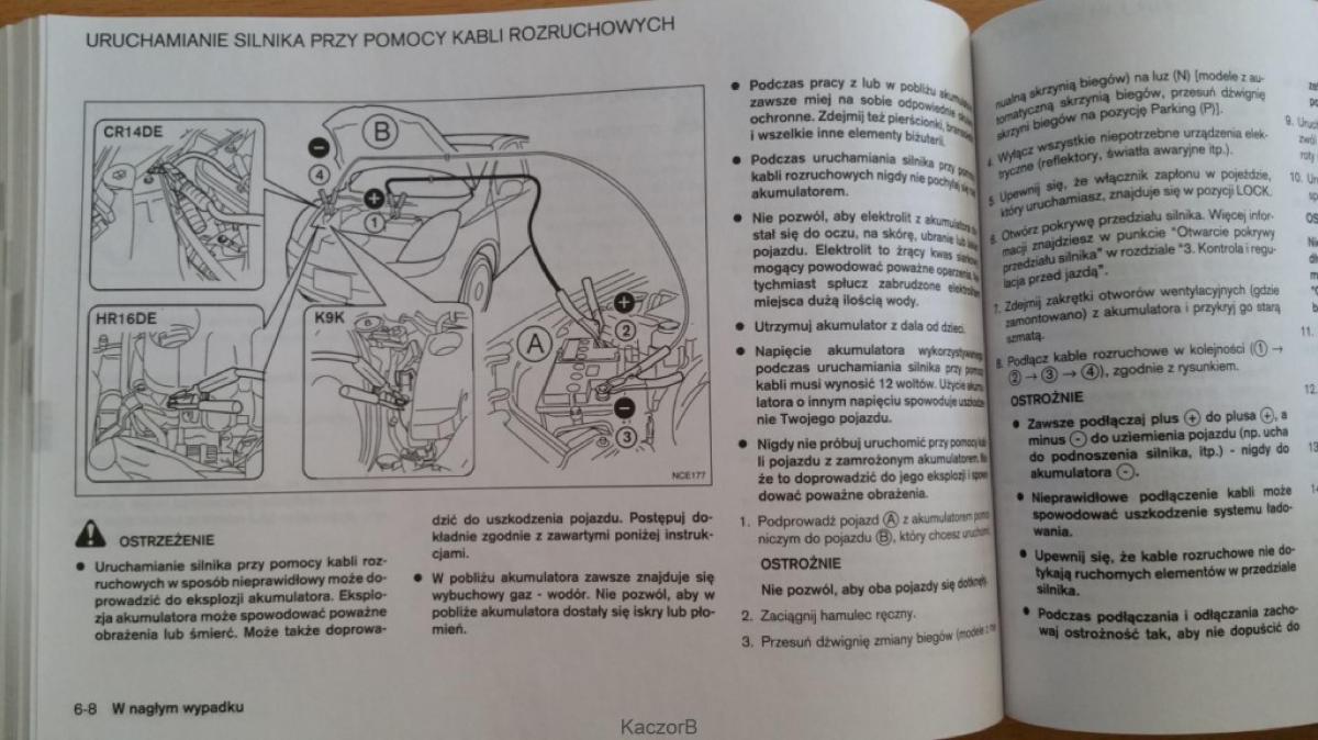 Nissan Note I 1 E11 instrukcja obslugi / page 165