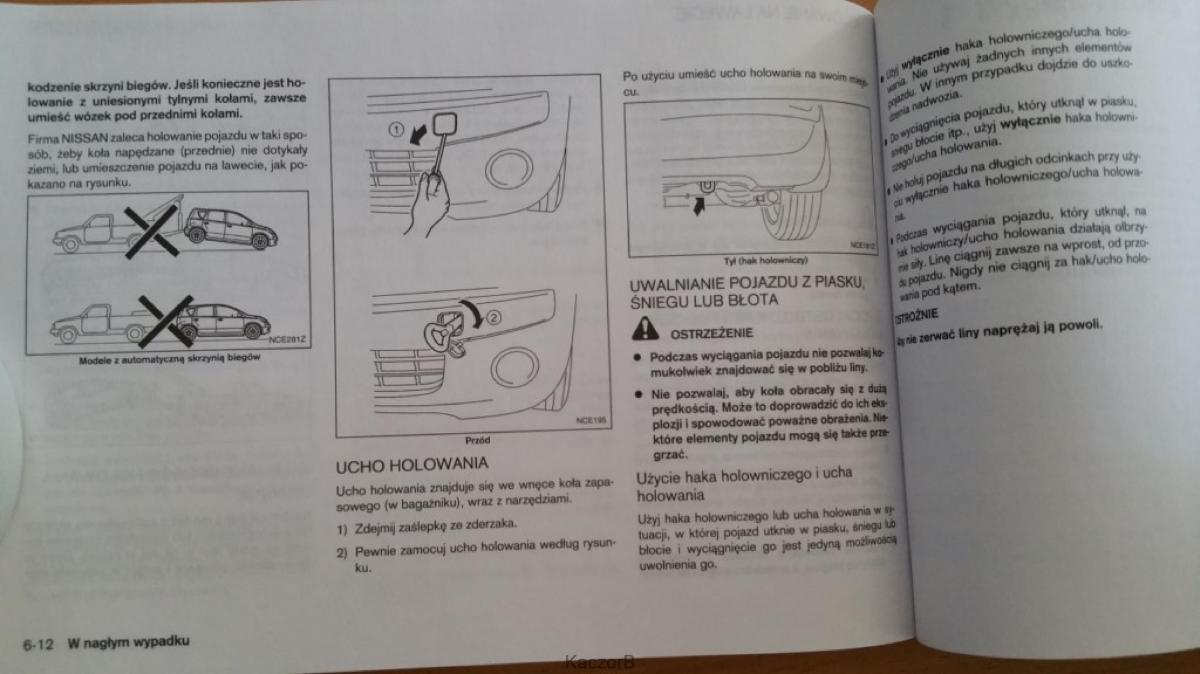 Nissan Note I 1 E11 instrukcja obslugi / page 169