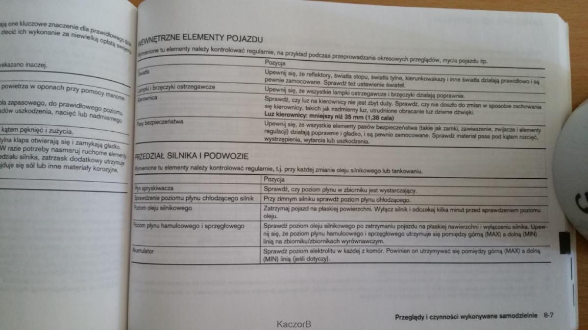 Nissan Note I 1 E11 instrukcja obslugi / page 183