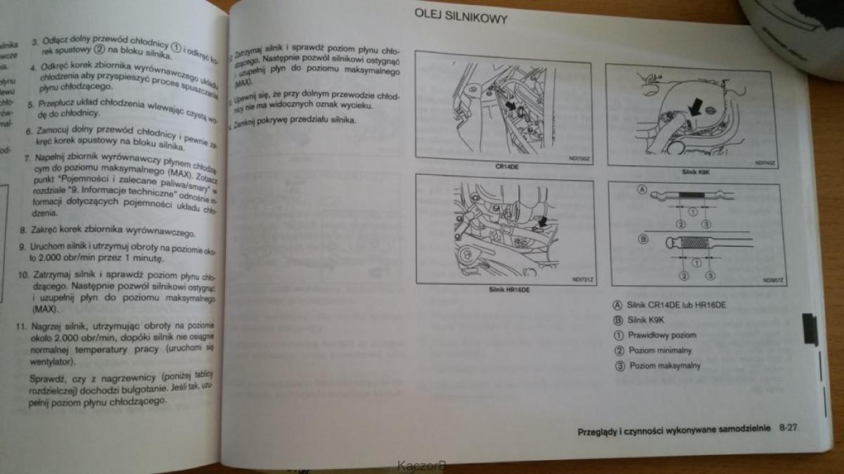 Nissan Note I 1 E11 instrukcja obslugi / page 203