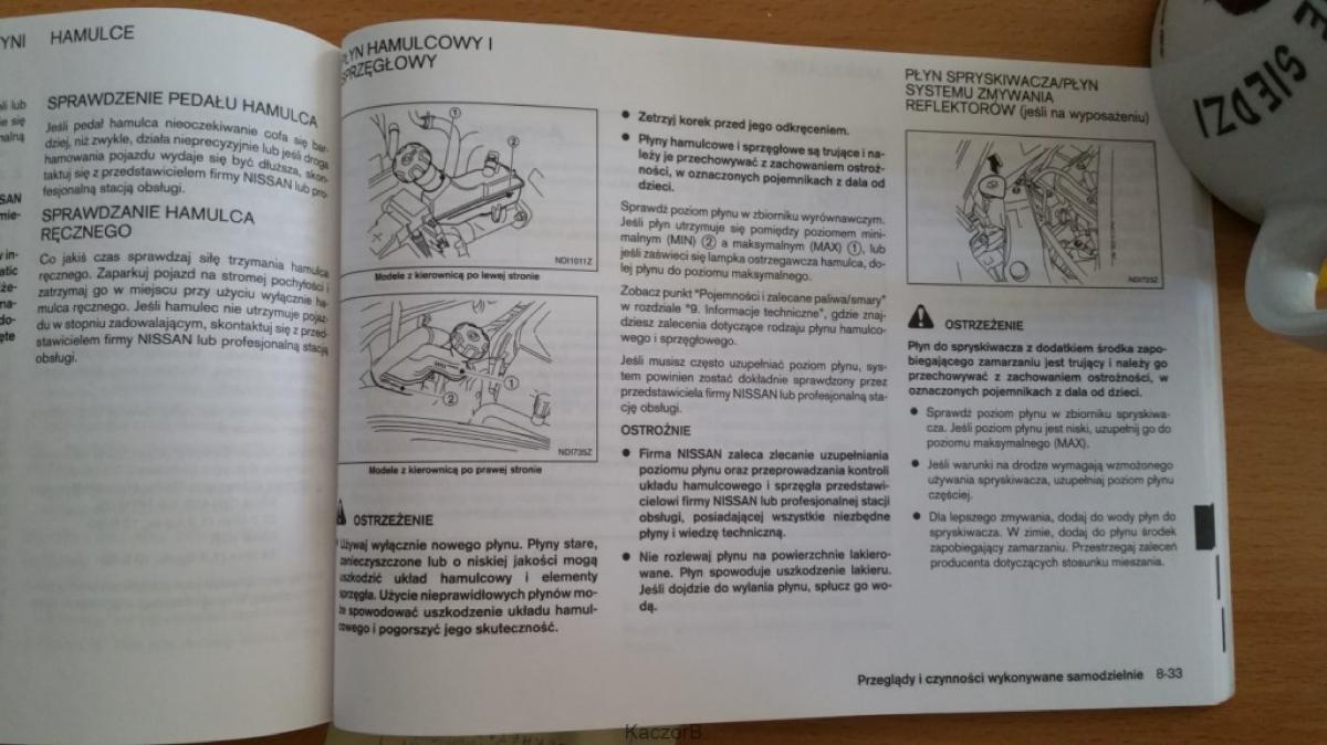 Nissan Note I 1 E11 instrukcja obslugi / page 209