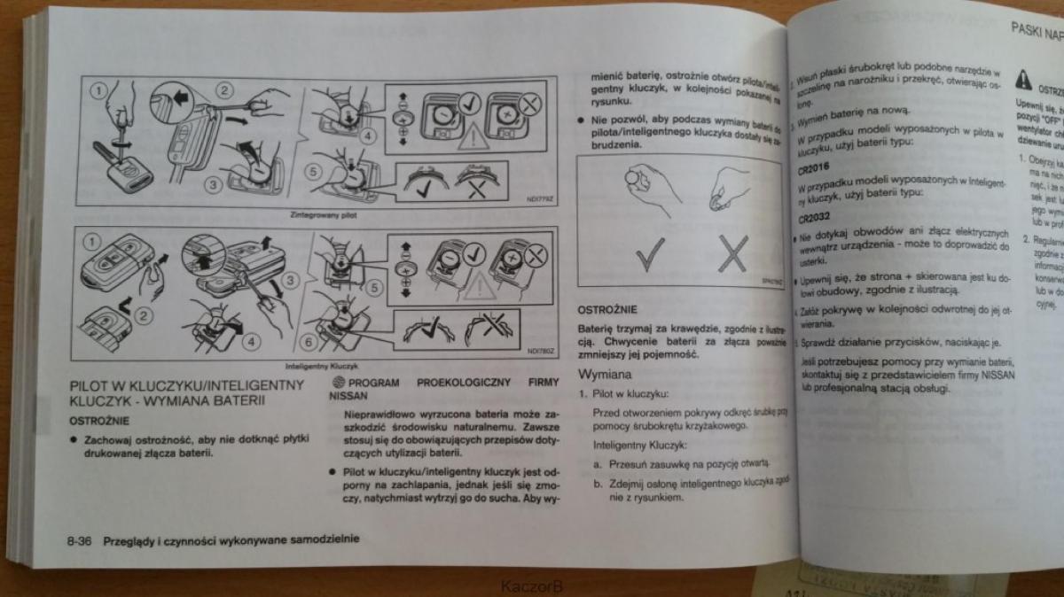 Nissan Note I 1 E11 instrukcja obslugi / page 212