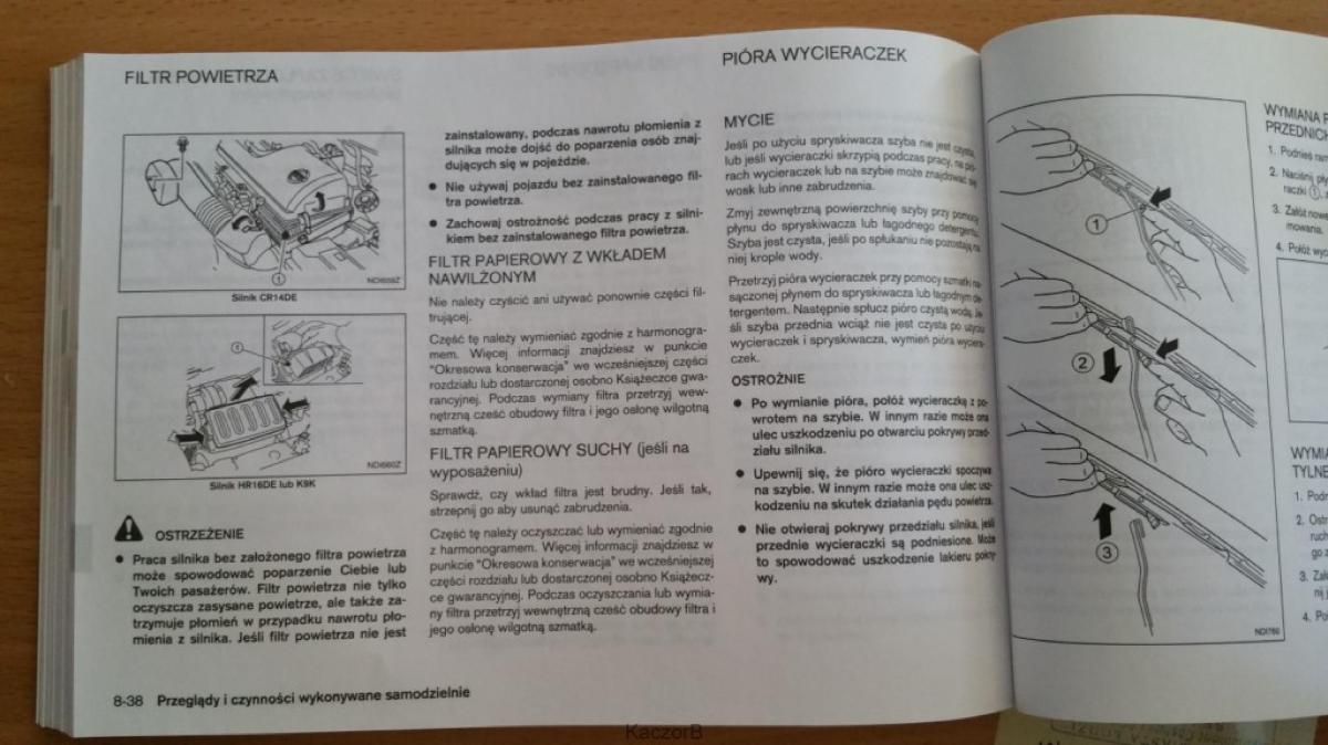 Nissan Note I 1 E11 instrukcja obslugi / page 214