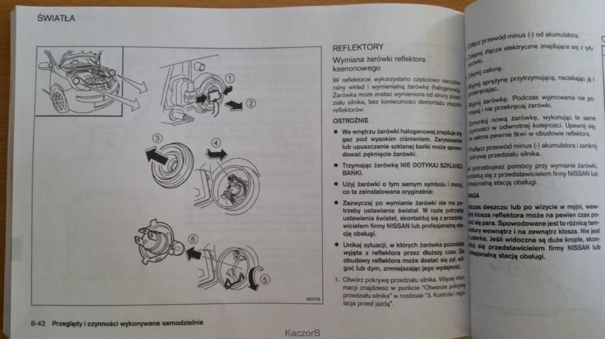 Nissan Note I 1 E11 instrukcja obslugi / page 218