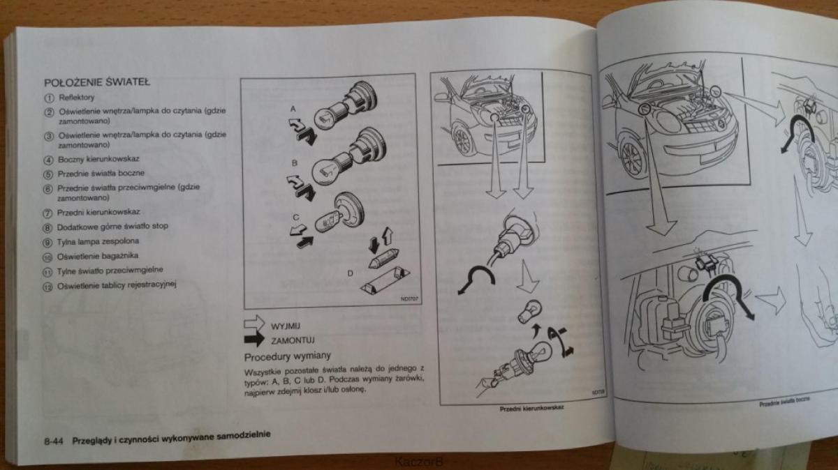 Nissan Note I 1 E11 instrukcja obslugi / page 220