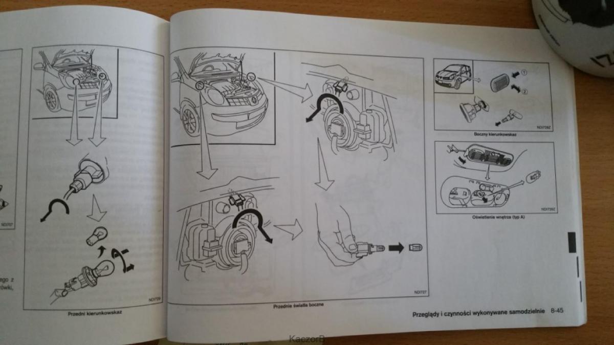 Nissan Note I 1 E11 instrukcja obslugi / page 221