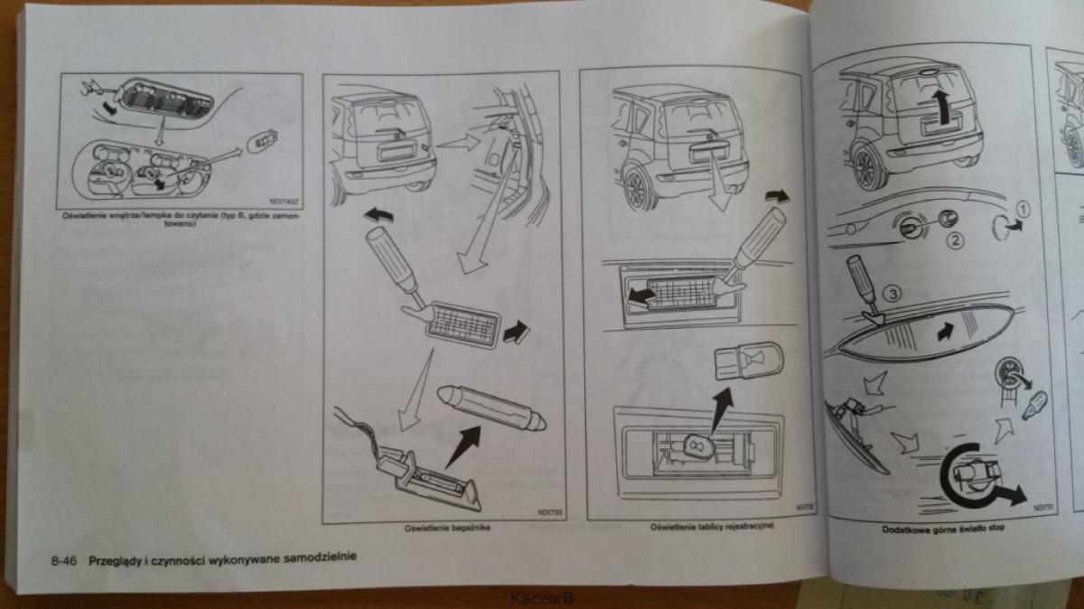 Nissan Note I 1 E11 instrukcja obslugi / page 222