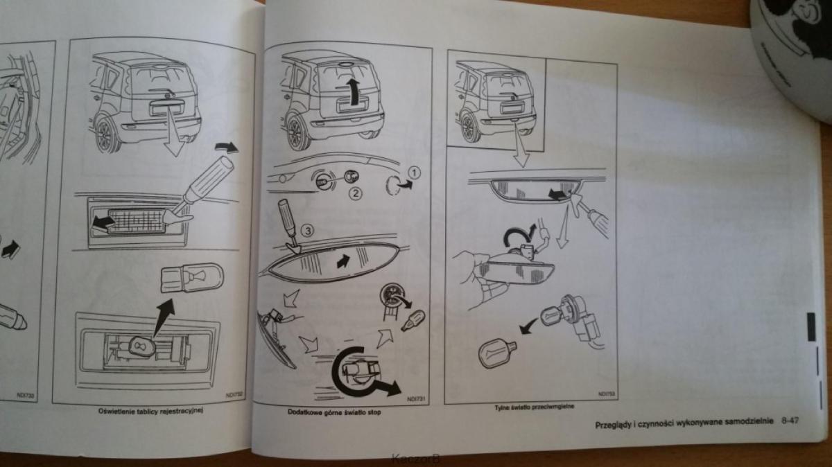 Nissan Note I 1 E11 instrukcja obslugi / page 223