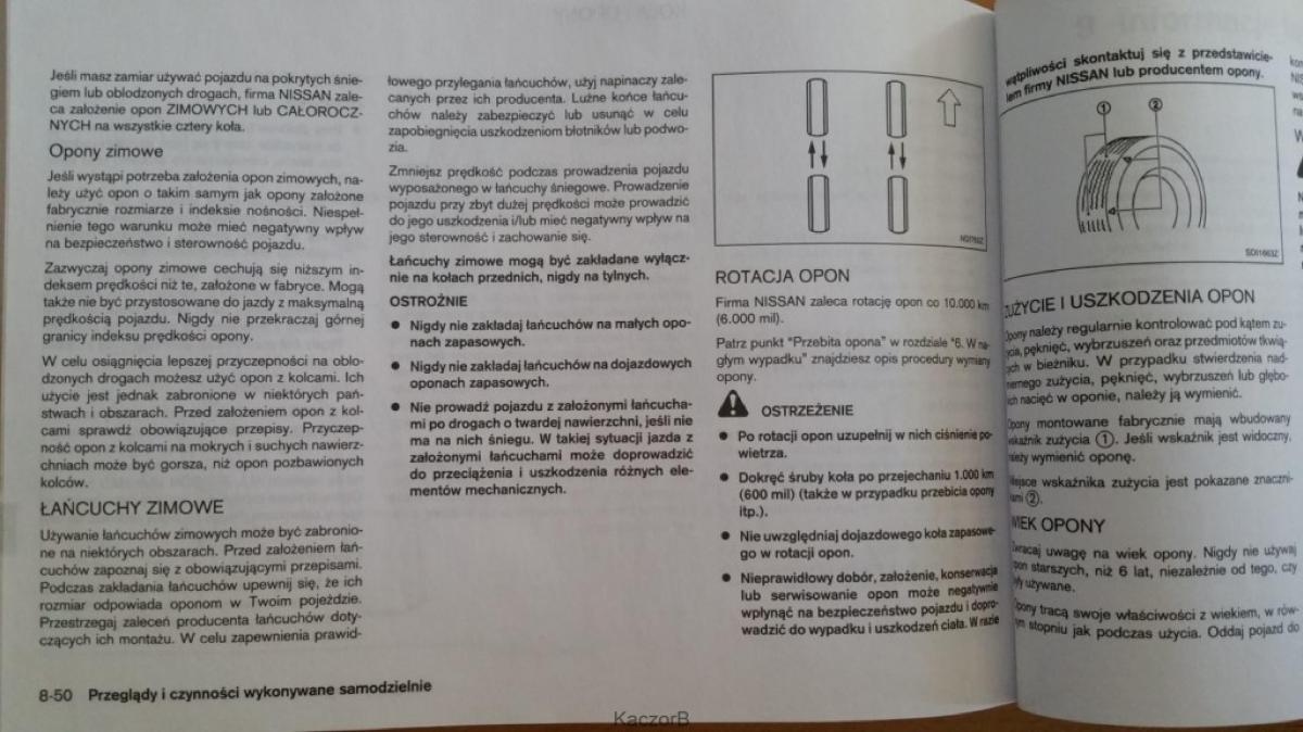 Nissan Note I 1 E11 instrukcja obslugi / page 226