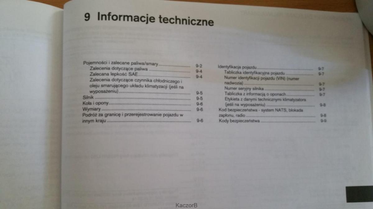 Nissan Note I 1 E11 instrukcja obslugi / page 228