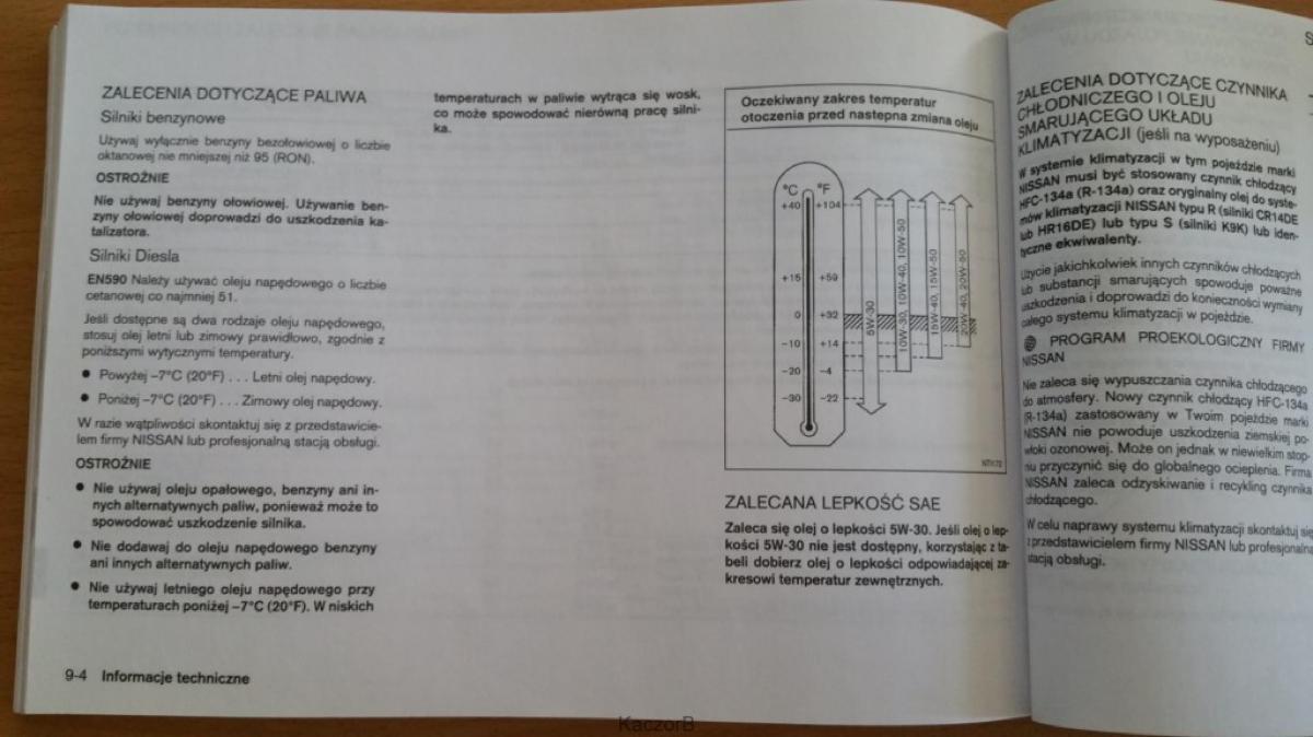 Nissan Note I 1 E11 instrukcja obslugi / page 231