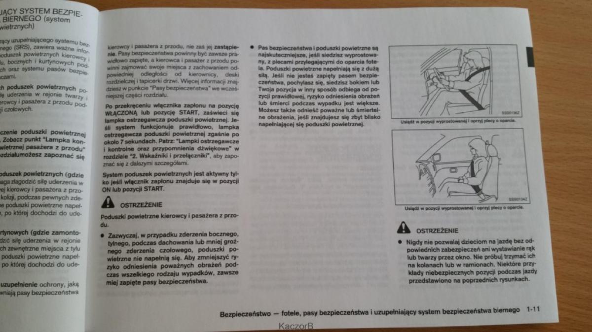 Nissan Note I 1 E11 instrukcja obslugi / page 24