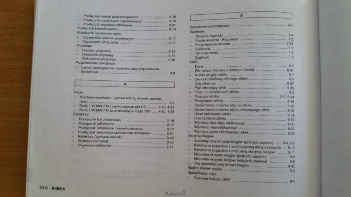 Nissan Note I 1 E11 instrukcja obslugi / page 241