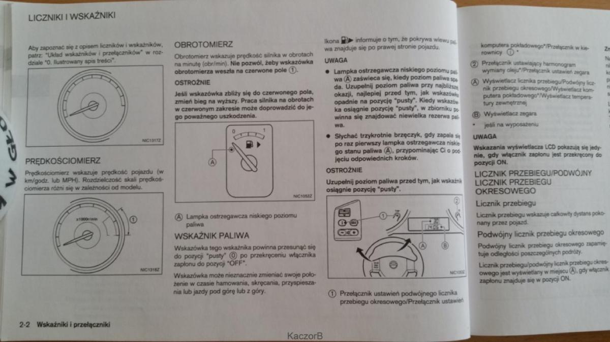 Nissan Note I 1 E11 instrukcja obslugi / page 40
